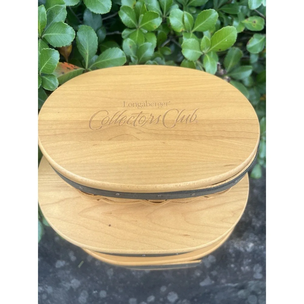 3 Longaberger Collectors Club Harmony Baskets (#3 #4, #5) w/ Liners PRISTINE